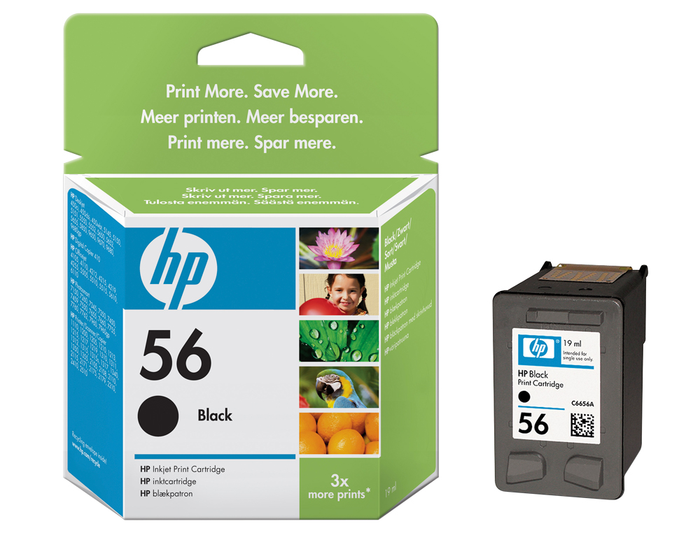 Ink-jet hp n.56 negro dj 450 5550 5152 5500 5600 5650 5800 5850 9650 9670 9680 ps serie 7000 7260 ps