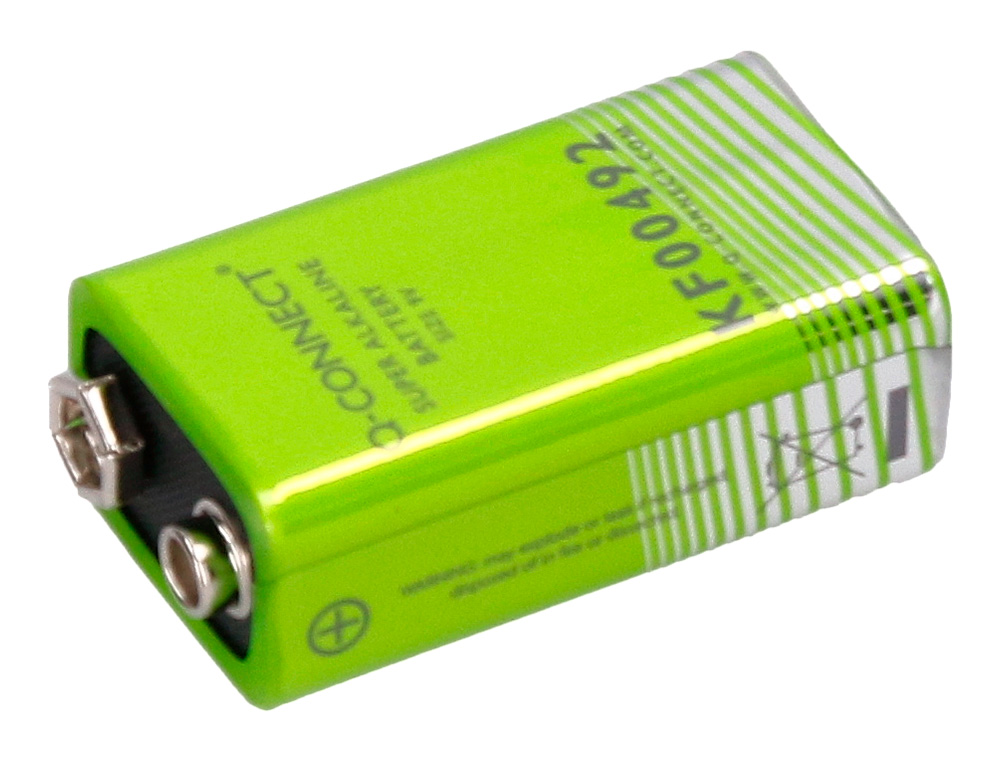 PILHA Q-CONNECT ALCALINA 9VOLT BLISTER COM 1 UNIDADE