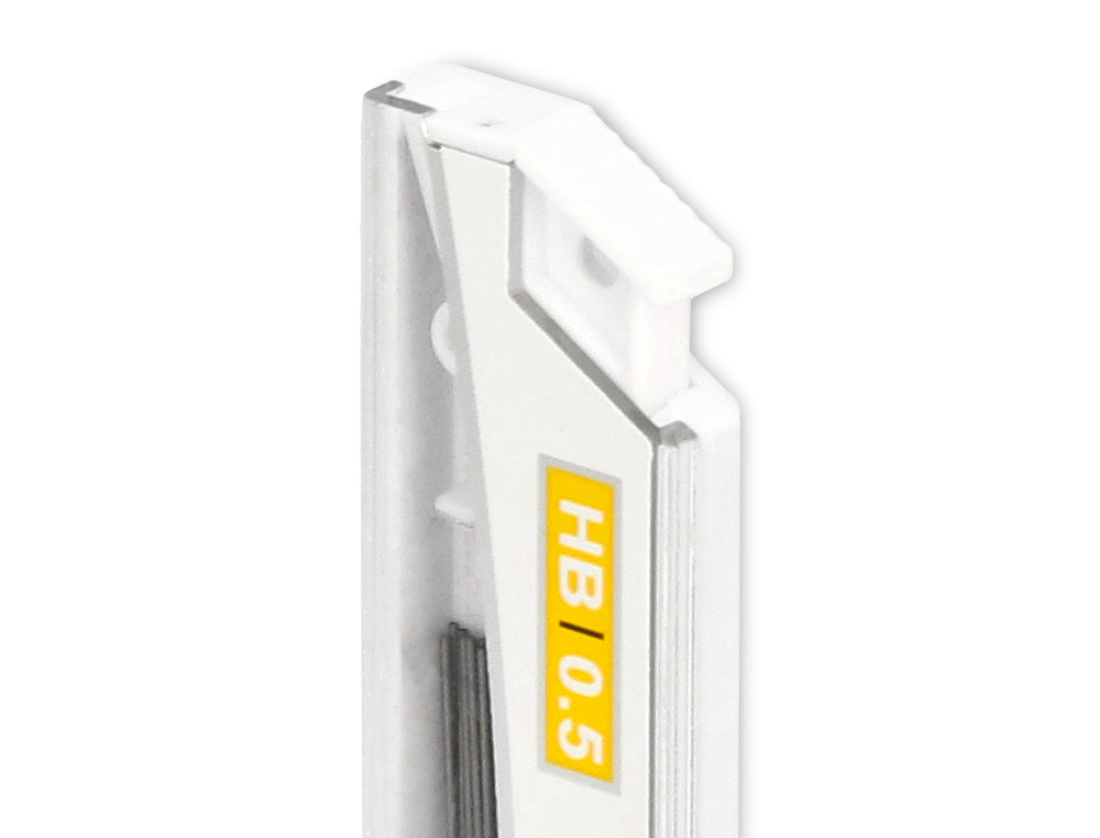 MINAS LIDERPAPEL GRAFITO 0,5 MM HB TUBO DE 12 MINAS LONGITUD 60 MM