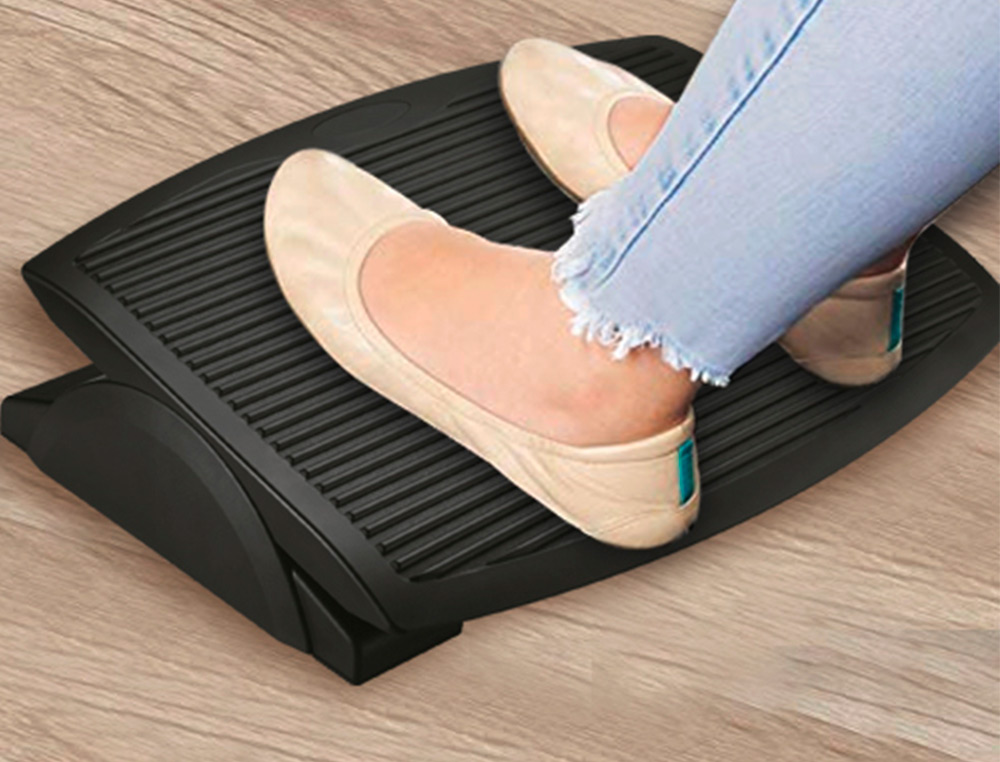 REPOSAPIES AJUSTABLE Q-CONNECT -POLIESTIRENO