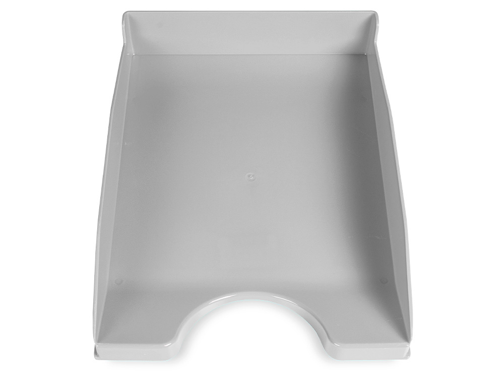 BANDEJA SOBREMESA PLASTICO Q-CONNECT GRIS OPACO 240X70X340 MM