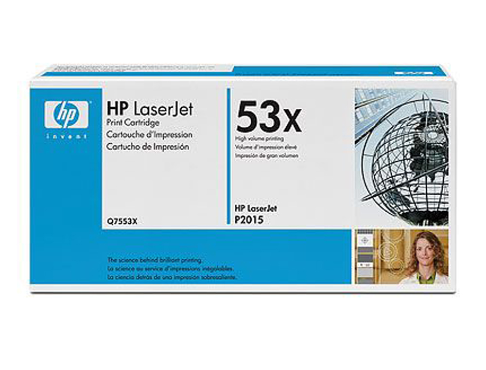 Toner hp laserjet p2015 negro -7.000 pag-