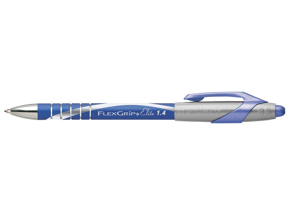 Boligrafo flexgrip elite retractil azul