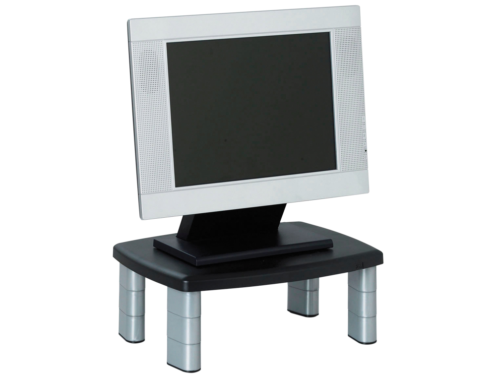 Soporte 3m para monitor ms80 ajustable para pantallas 29x38x2,5 cm 4,2 cada pieza elevadora