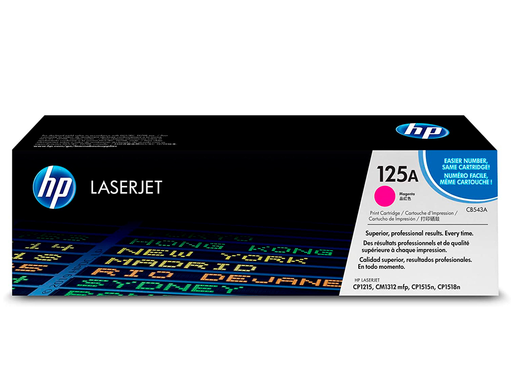 Toner hp cb543a color laserjet cp-1215/cp-1515/cp-1518 magenta with colorsphere -1.00pag-