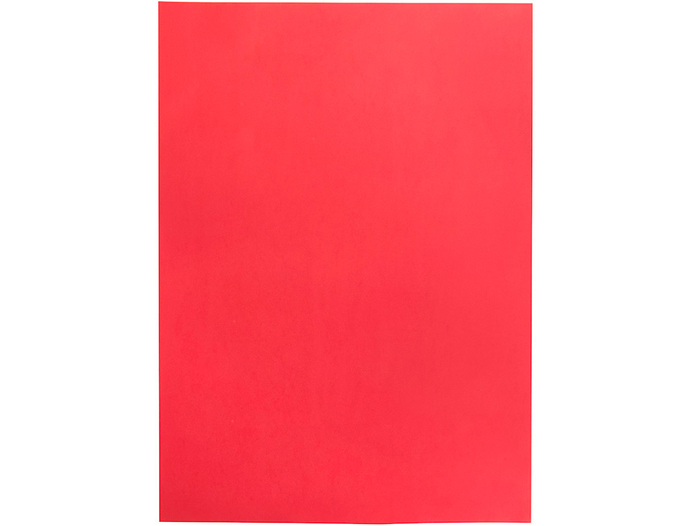 Goma eva liderpapel 50x70cm 60g/m2 espesor 1.5mm rojo