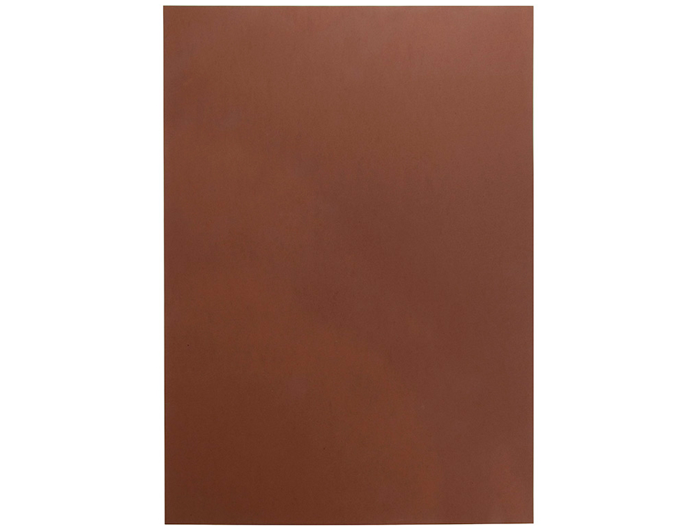 Goma eva liderpapel 50x70cm 60g/m2 espesor 1.5mm marron