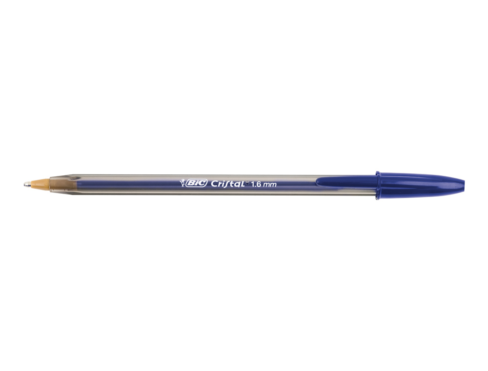 Boligrafo bic cristal x-large tinta azul 1,6 mm