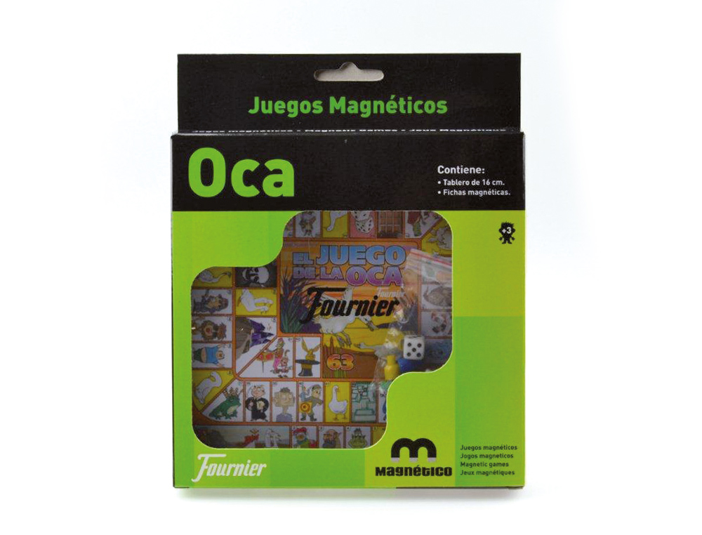 Juegos de mesa oca magnetico 20x16,1x2,3 cm