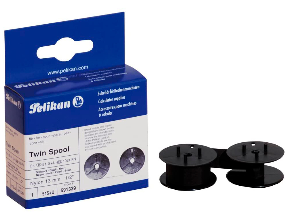 Cinta pelikan compatible grupo 51 nylon negro