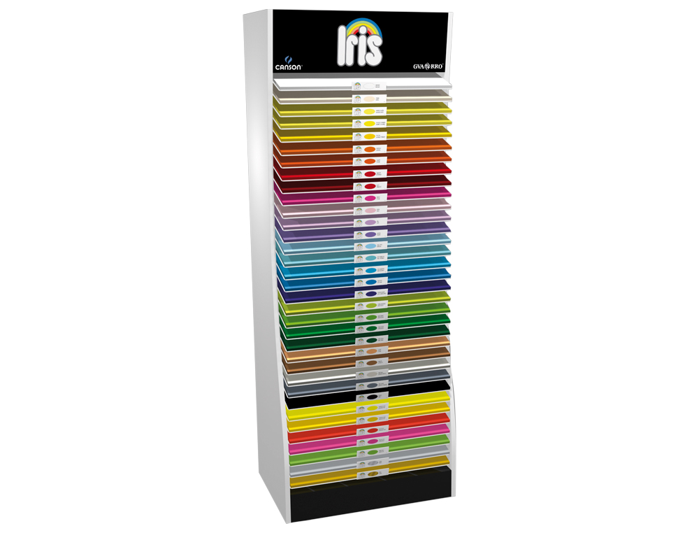 Cartulina guarro 50x65 conteni do /'c/' 25 hojas x 5 colores + 25 hojas x 4 colores fluo + 25hojas x 2 colores metal 185g