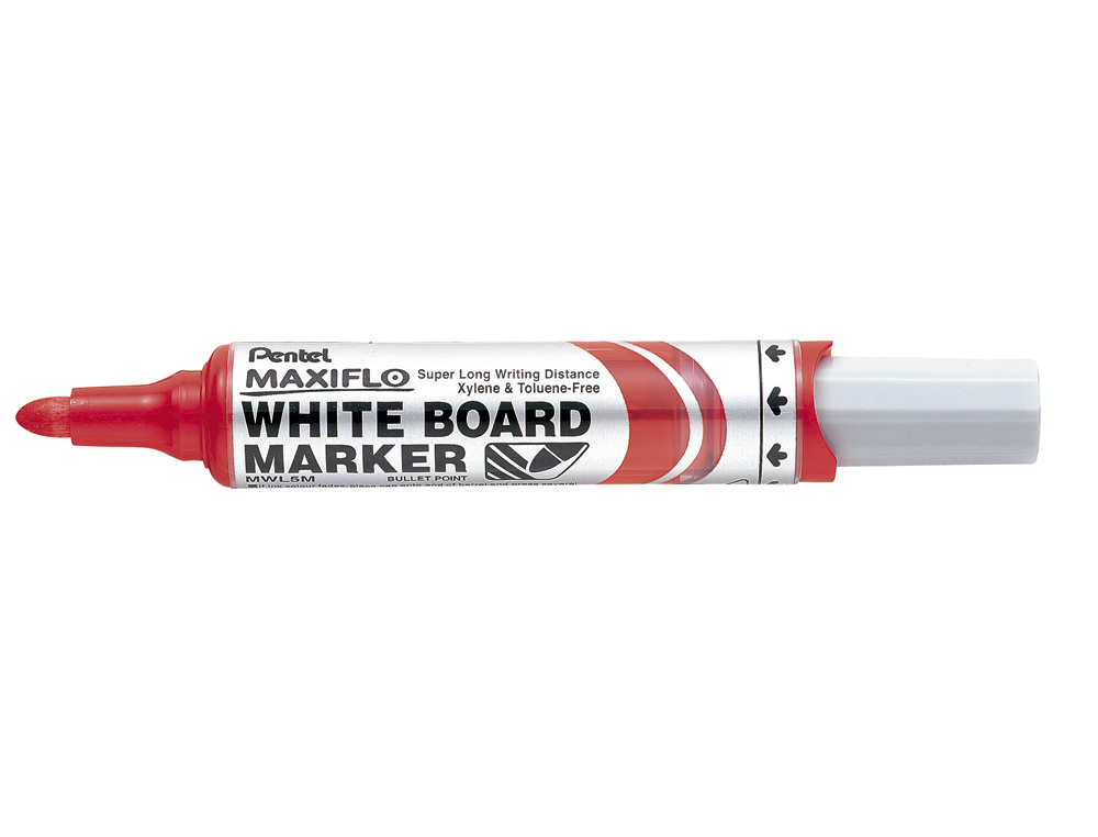 MARCADOR PENTEL MWL5M QUADRO BR MAXIFLO VERMELHO