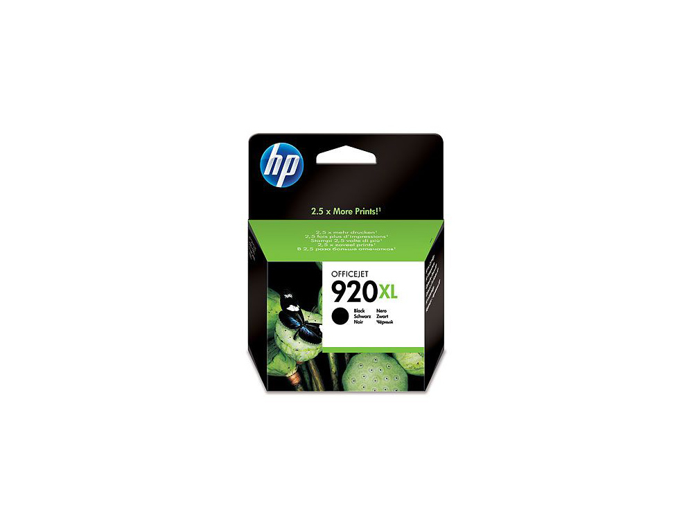 Ink-jet hp 920xl negro 1200pag officejet/920/6500