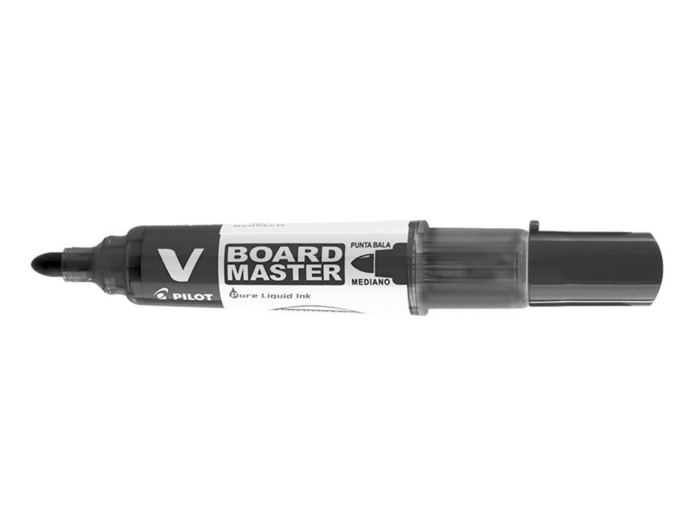 Rotulador pilot v board master para pizarra blanca negro tinta liquida trazo 2,3mm