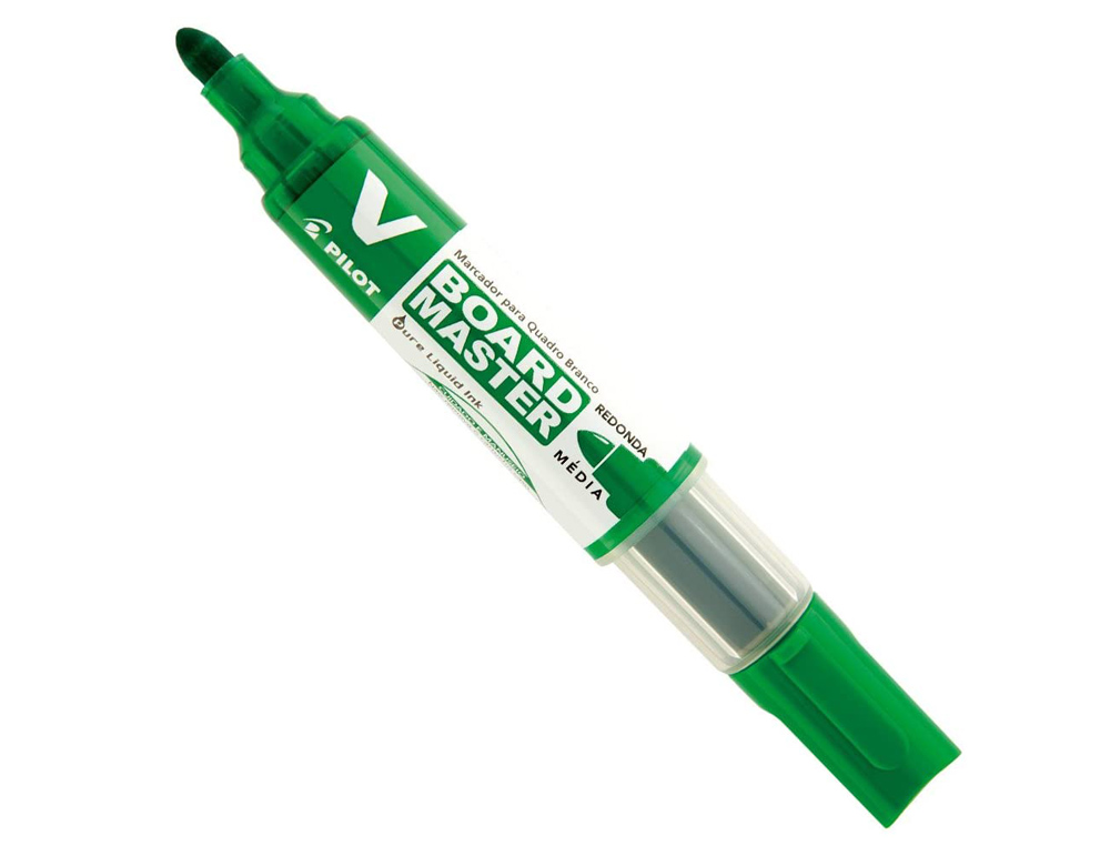 Rotulador pilot v board master para pizarra blanca verde tinta liquida trazo 2,3mm