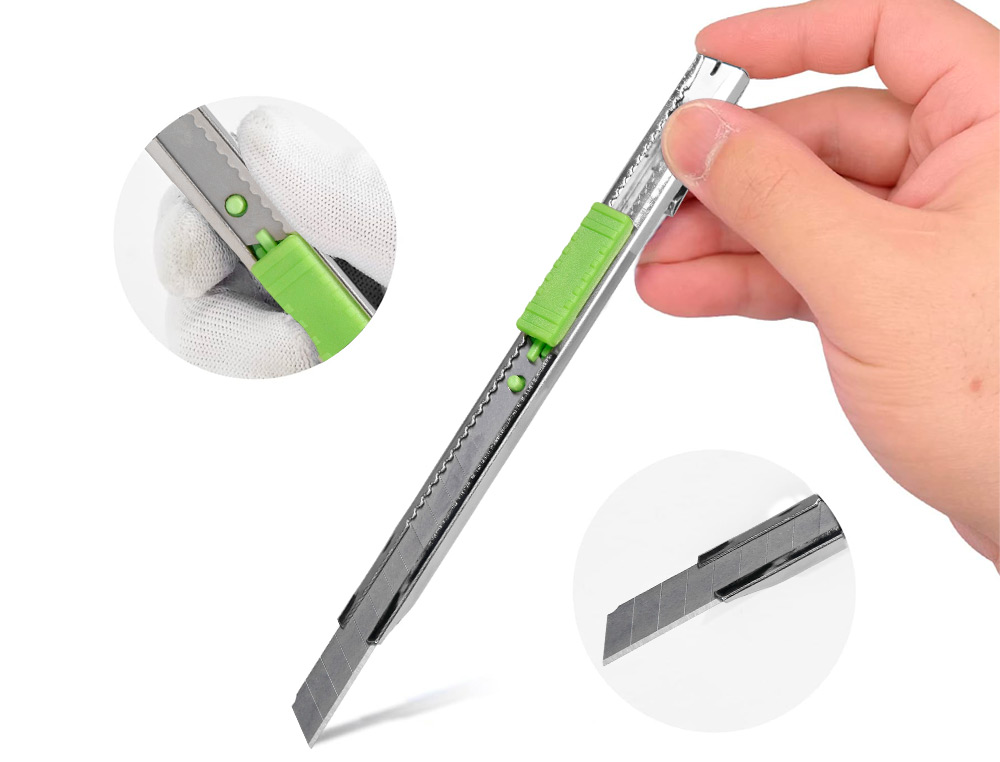 X-ATO Q-CONNECT ESTREITO METALICO LAMINA DE ACO 9 MM DE LARGURA COMPRIMENTO 140 MM BLISTER DE 1 UNIDADE
