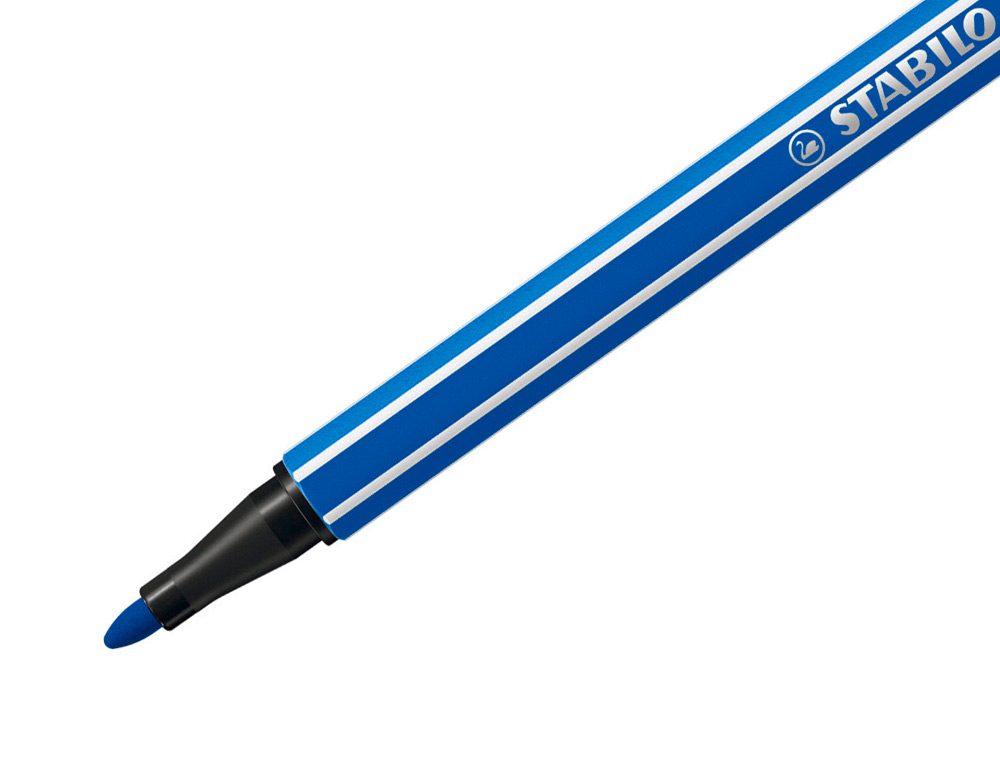 ROTULADOR STABILO ACUARELABLE PEN 68 AZUL OSCURO PUNTA GRUESA 1MM