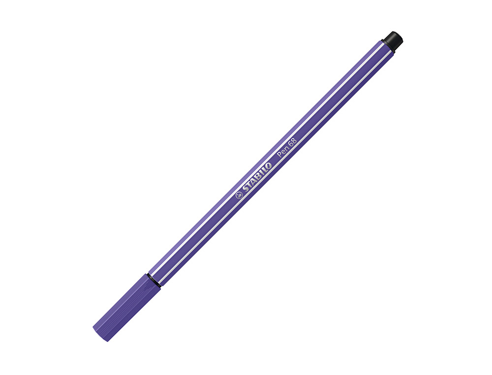 Rotulador stabilo acuarelable pen 68 violeta 1 mm