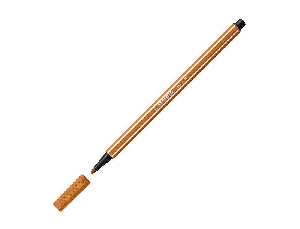 MARCADOR STABILO AGUARELAVEL PEN 68 OCRE ESCURO 1 MM
