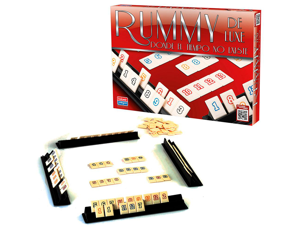 Juego de mesa falomir -rummy de luxe