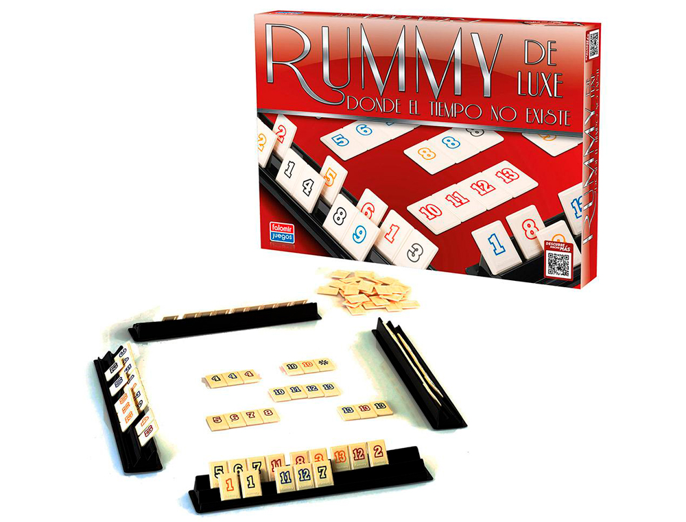 Juego de mesa falomir rummy de luxe