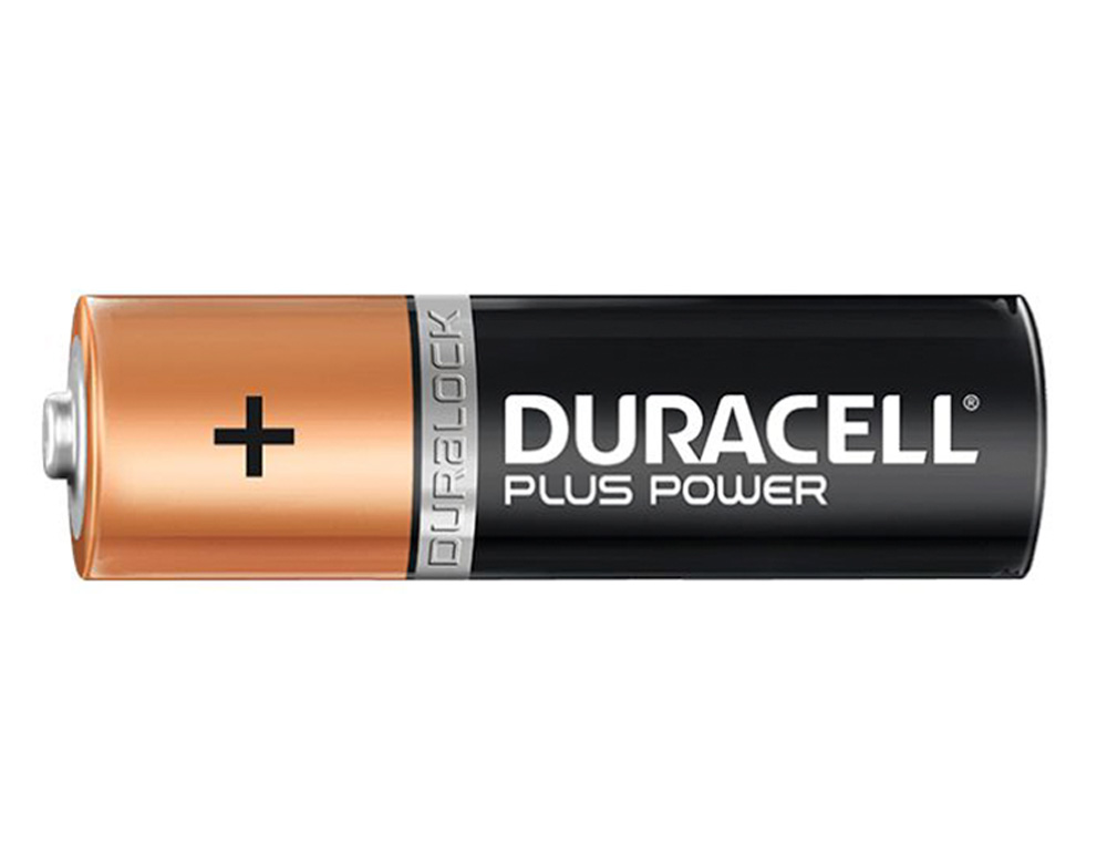 Pila alcalina duracell plus power aa lr6 blister 4 uds - Librería Q Pro Quo