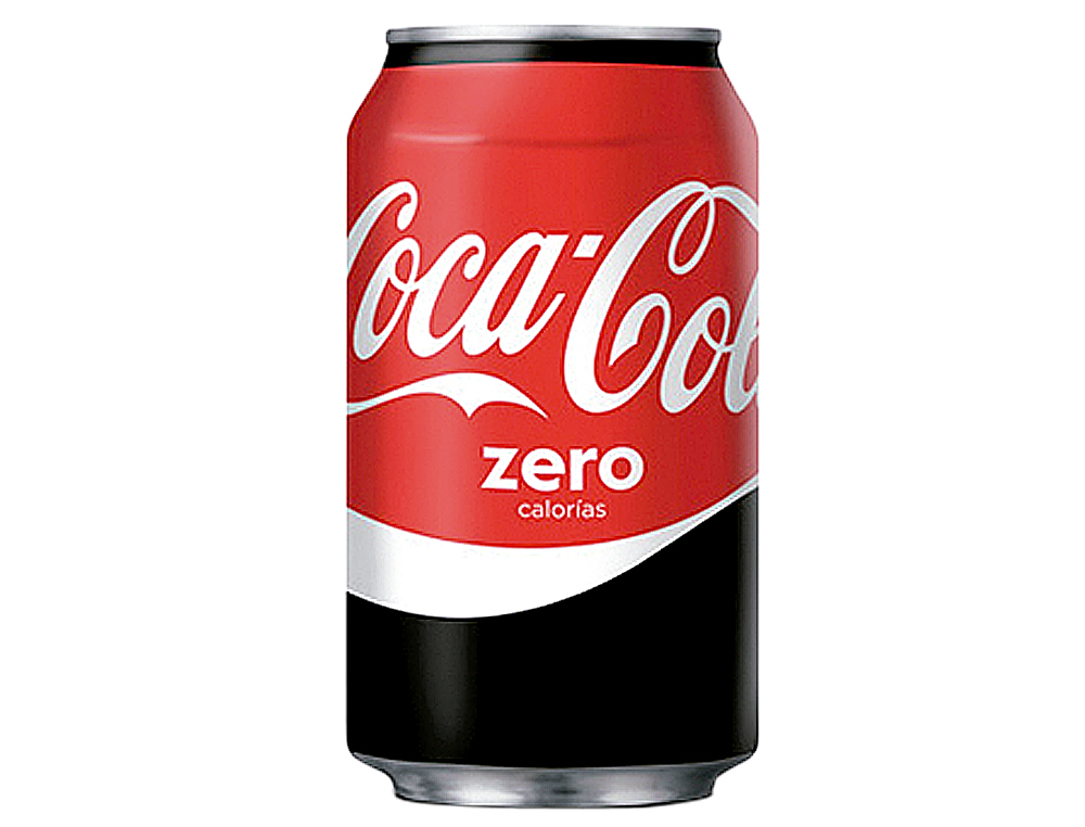 Refresco coca-cola zero lata 330 ml