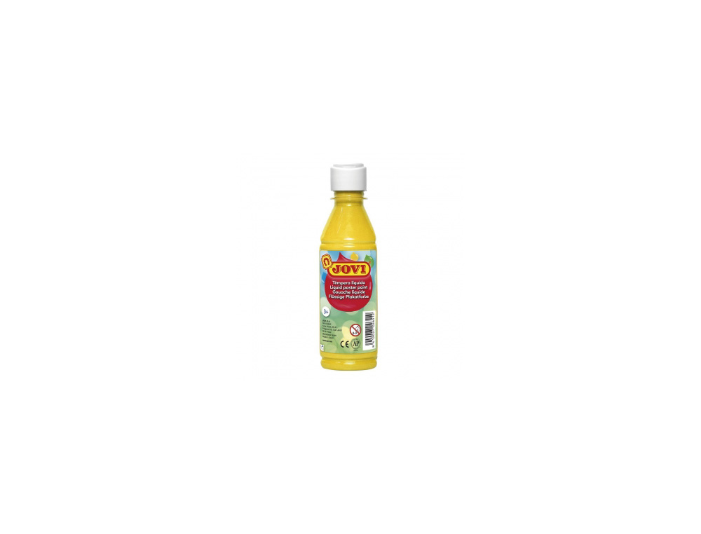 Tempera liquida jovi escolar 250 ml amarillo