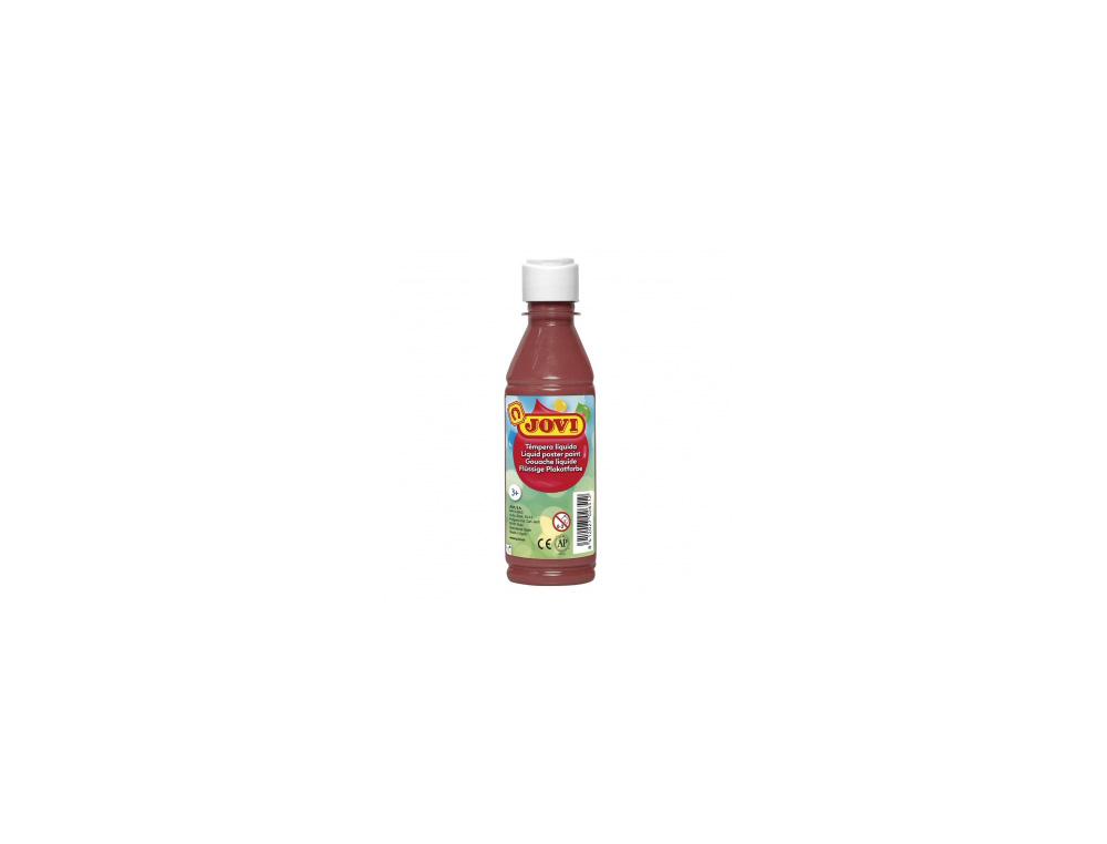 Tempera liquida jovi escolar 250 ml marron