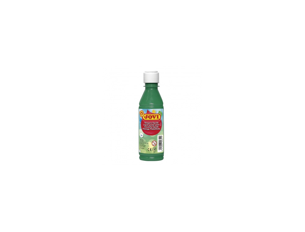 Tempera liquida jovi escolar 250 ml verde oscuro