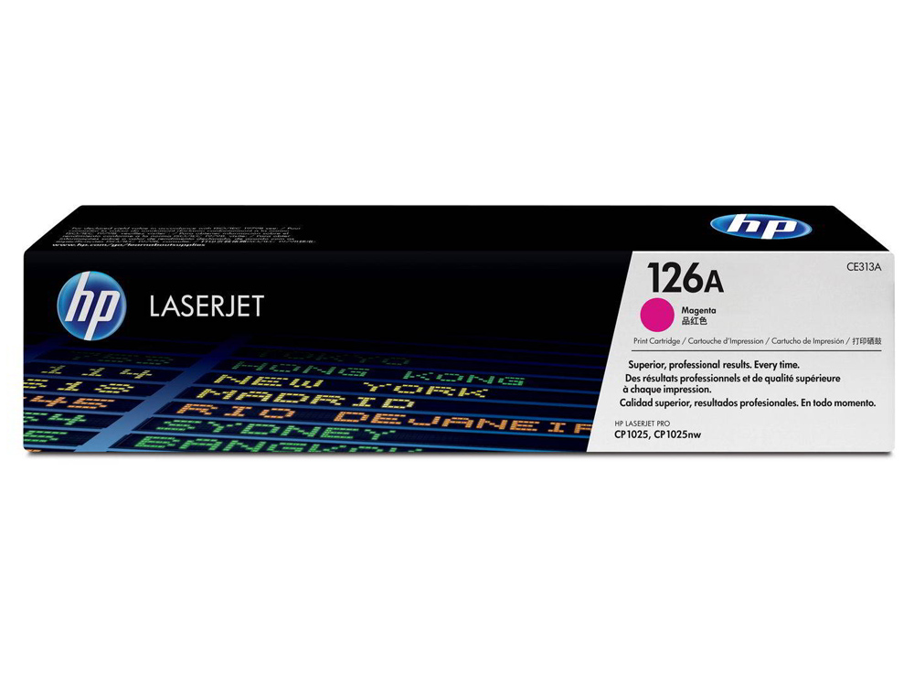 Toner hp laserjet cp1025 mfp m175a ce313a magenta -1000 pag-