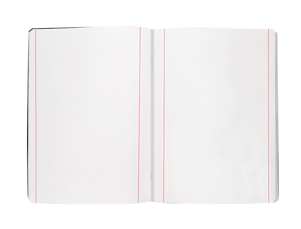 CADERNO AGRAFADO LIDERPAPEL CAPA PRETA DIN A5 80 F LISO 60GR
