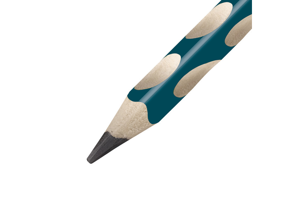 LAPICES DE GRAFITO STABILO EASYGRAPH ERGONOMICO PARA AMBIDIESTROS MINA 3,15 MM HB