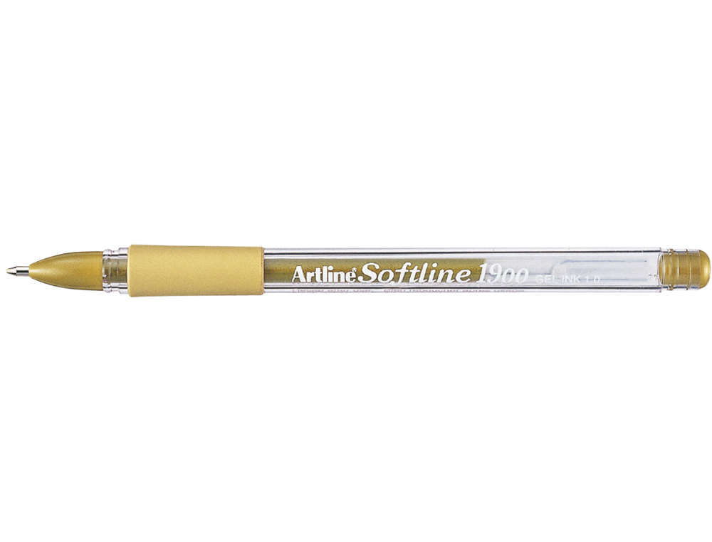 Boligrafo artline 1900 softline tinta aceite metalico oro