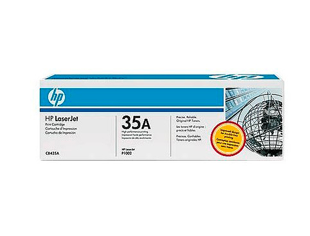 Toner hp laserjet cb435ad negro 1500 pag pack 2