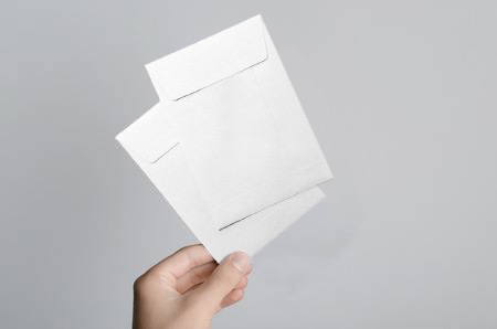 ENVELOPE AB-26 BOLSA QUARTO PROLONGADO BRANCO 184X261 MM TIRA DE SILICONE PACK DE 250 UNIDADES