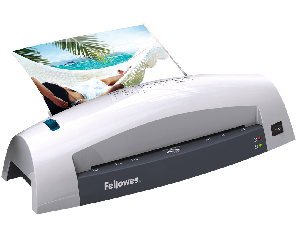 PLASTIFICADORA FELLOWES LUNAR A4 2 RODILLOS HASTA 125 MICRAS