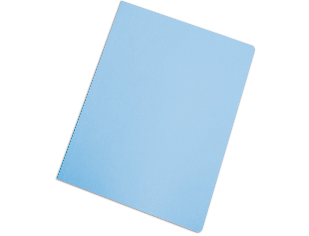 SUBCARPETA CARTULINA GIO FOLIO CELESTE PASTEL 180 G/M2