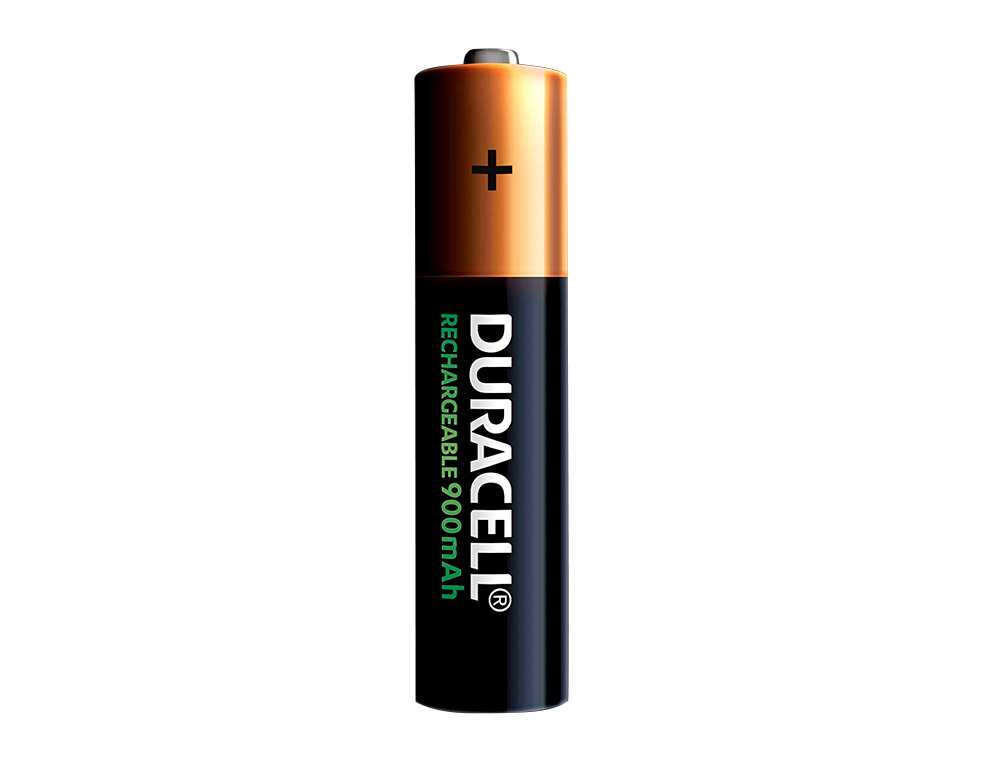 Papereria Consumibles Menorca - Can Migue  PILA DURACELL RECARGABLE  STAYCHARGED AAA 900 MAH BLISTER DE 4 UNIDADES