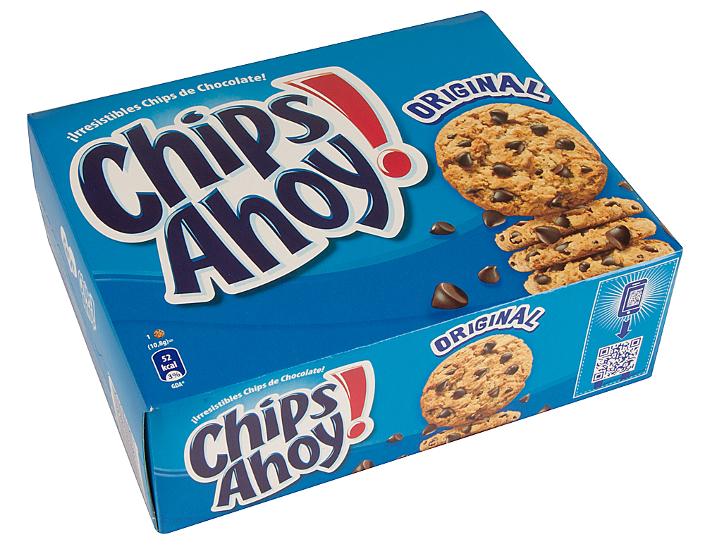 EL TINTERO PAPELEROS, S.L.  GALLETA CHIPS AHOY CAJA DE 2 PAQUETES DE 14  UNIDADES 300 GR