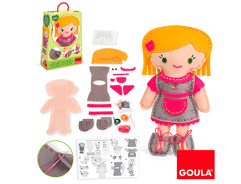 Juego goula didactico muñeca bibi