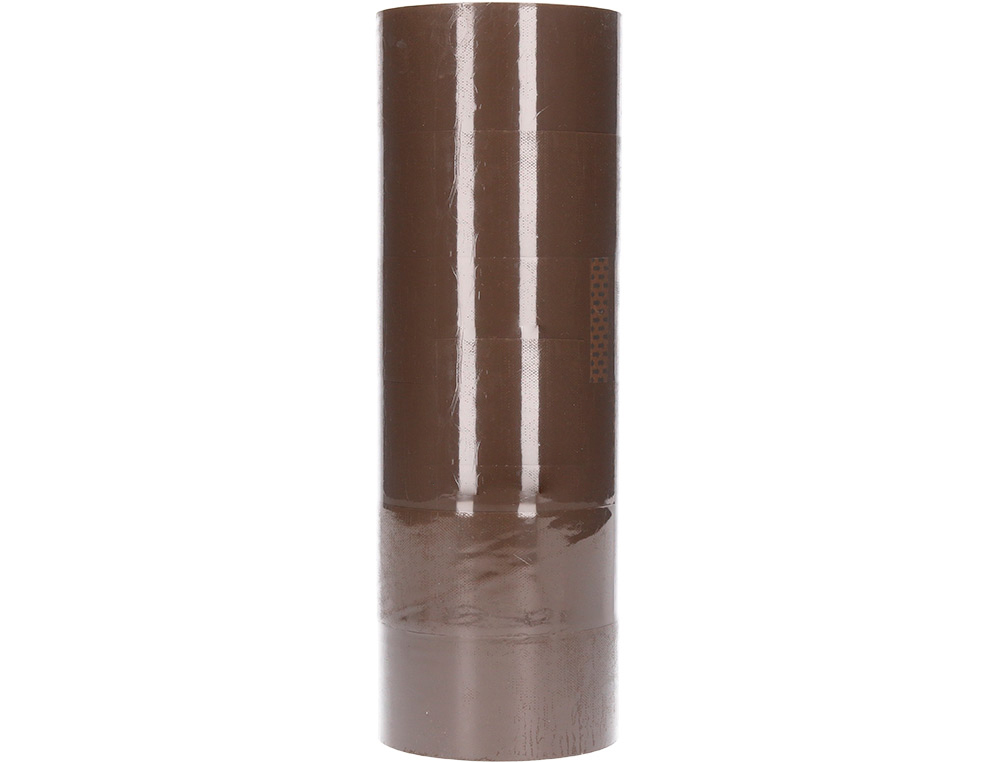 FITA ADESIVA Q-CONNECT POLIPROPILENO HAVANA 100 MT X 50 MM