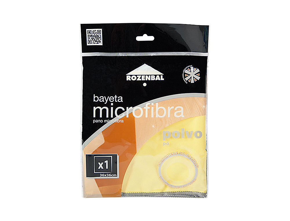 Bayeta microfibra polvo 36x36 cm