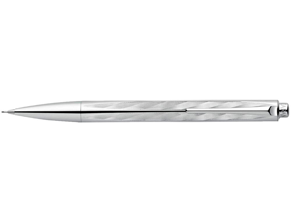 LAPISEIRA CARAN D'ACHE RNX-316 PVD STEEL VERSION GRAVADO GUILLOCHE