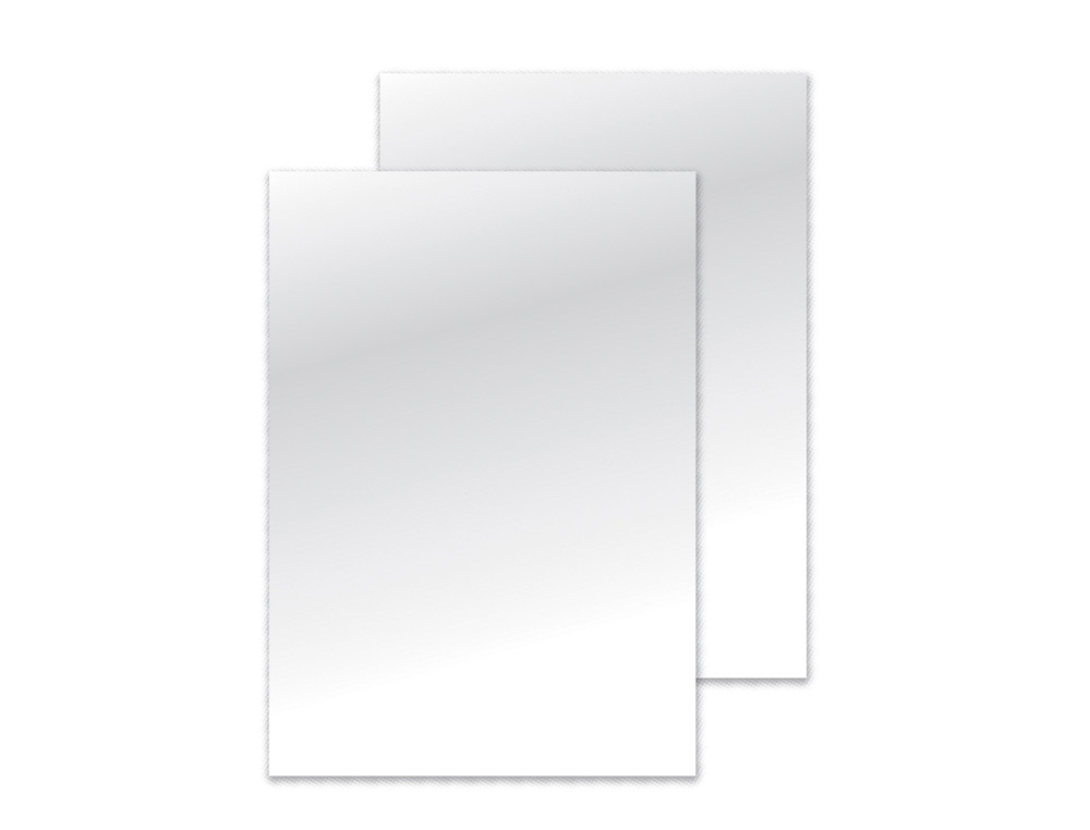 TAPA DE ENCUADERNACION Q-CONNECT PVC DIN A4 INCOLORA 200 MC PAQUETE DE 100 UNIDADES