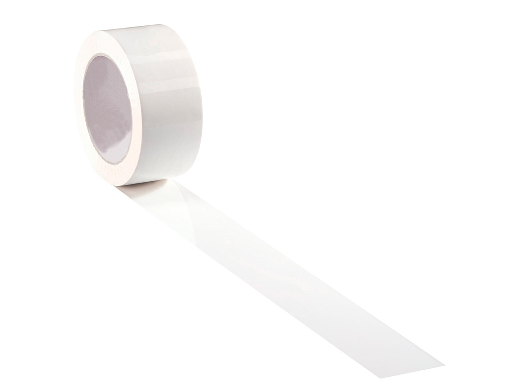 CINTA ADHESIVA Q-CONNECT POLIPROPILENO BLANCA 66 MT X 75 MM PARA EMBALAJE