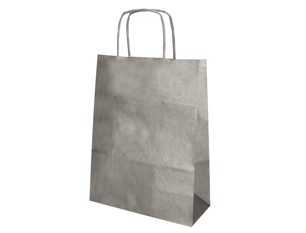 BOSSA KRAFT Q-CONNECT PLATA NANSA RETORCIDA 270X120X360 MM