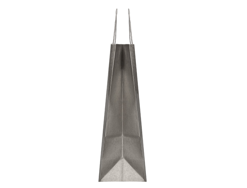 BOSSA KRAFT Q-CONNECT PLATA NANSA RETORCIDA 270X120X360 MM