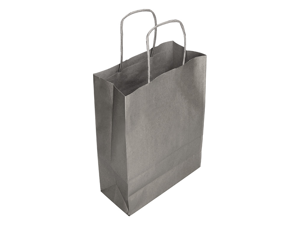 BOSSA KRAFT Q-CONNECT PLATA NANSA RETORCIDA 270X120X360 MM