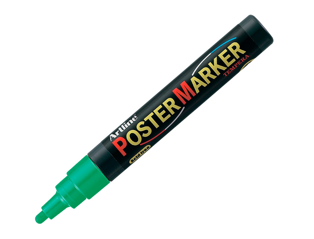 Rotulador artline poster marker epp-4-ver punta redonda 2 mm color verde